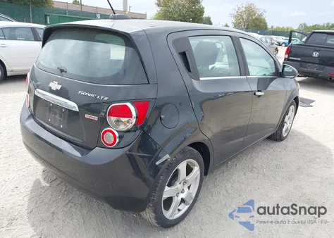 2015 Chevrolet Sonic Ltz Auto z USA, uszkodzony, nr VIN 1G1JE6SB5F4187091